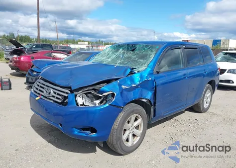 2008 Toyota Highlander из США, поврежденный, VIN JTEES41A582069650